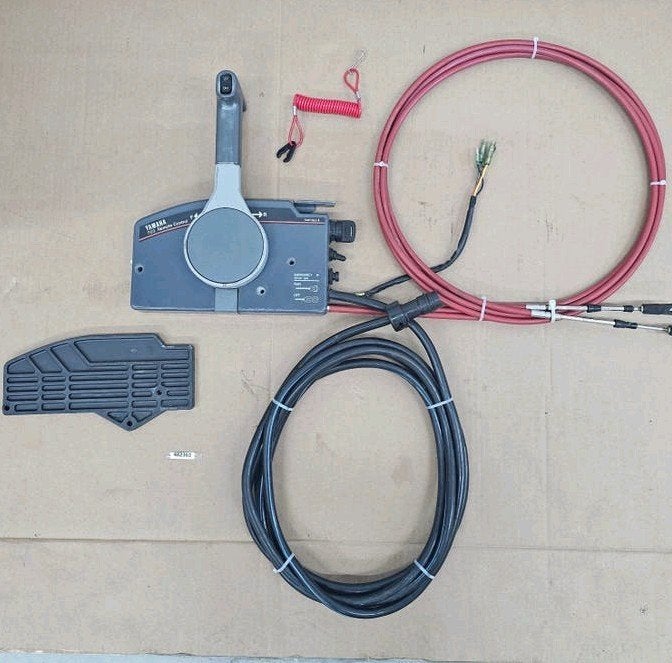 Yamaha 703 afstandsbediening 10 pins kabel powertrim + gas, Ophalen of Verzenden, Motor en Techniek