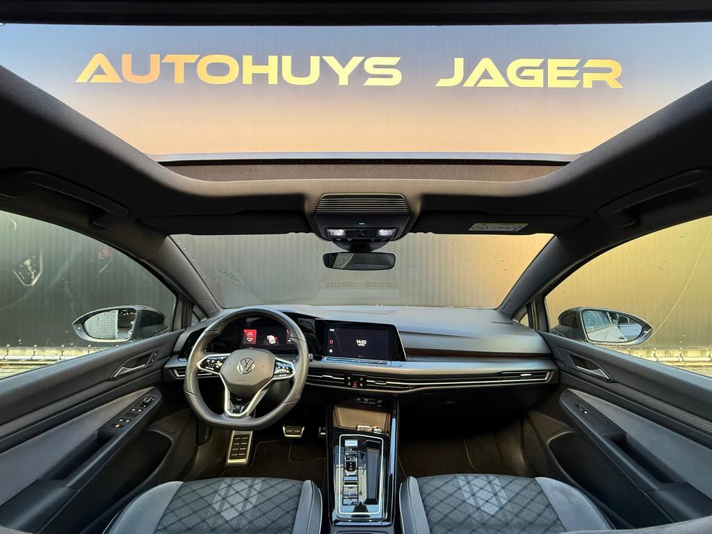 Volkswagen GOLF 1.5 eTSI R-Line Pano IQlights Carplay Sfeer, Auto's, Stof, 4 cilinders, 150 pk, Bedrijf