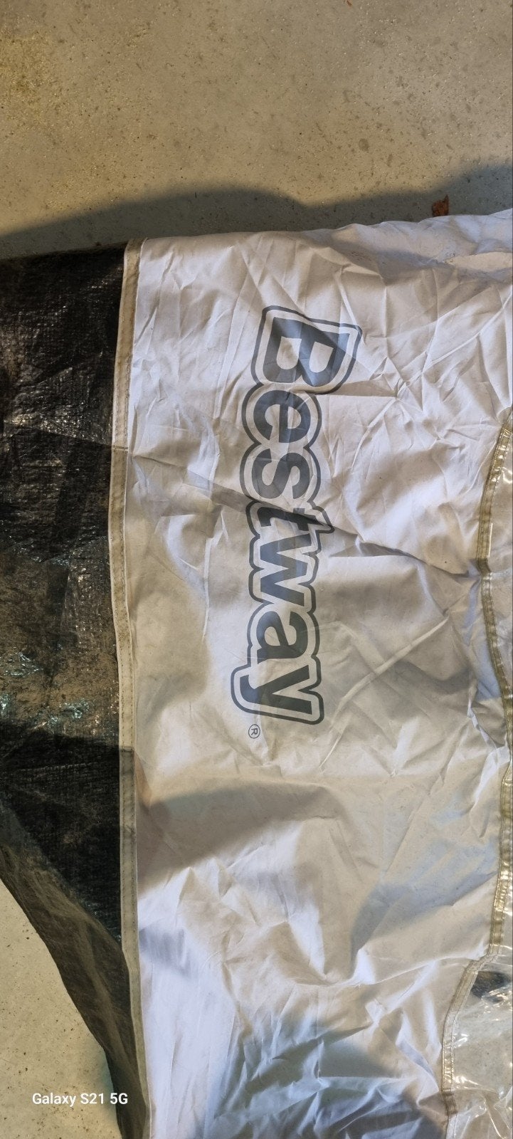 Bestway Koepel Zwembad Tent / Overkapping, Tuin en Terras, Ophalen, Gebruikt, Overige typen