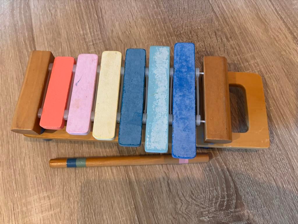Houten xylofoon, Ophalen, Zo goed als nieuw
