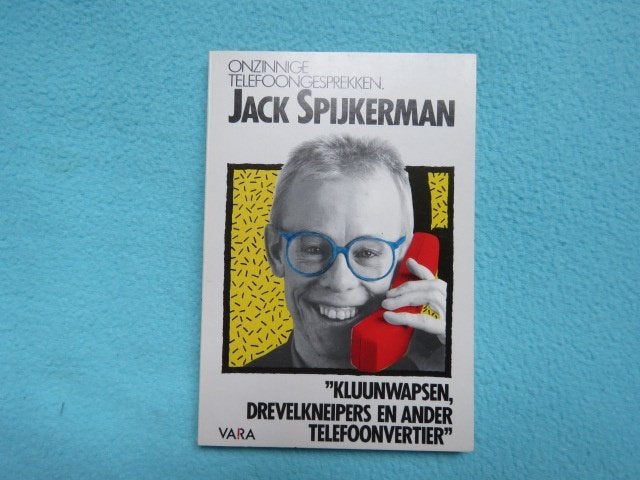 Boekje: Onzinnige telefoongesprekken door Jack Spijkerman, Boeken, Ophalen of Verzenden, Nieuw, Jack Spijkerman, Overige typen