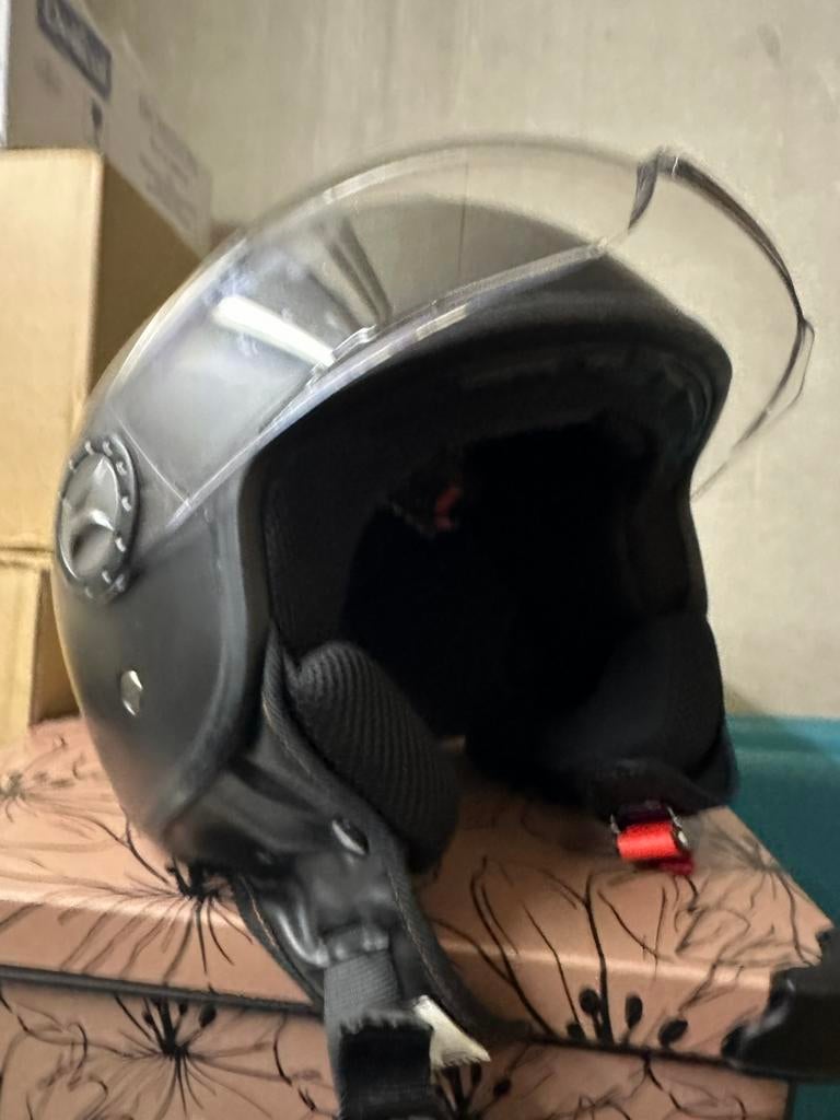 Scooter Helm te koop, Fietsen en Brommers, Brommerhelmen, Ophalen, Zo goed als nieuw