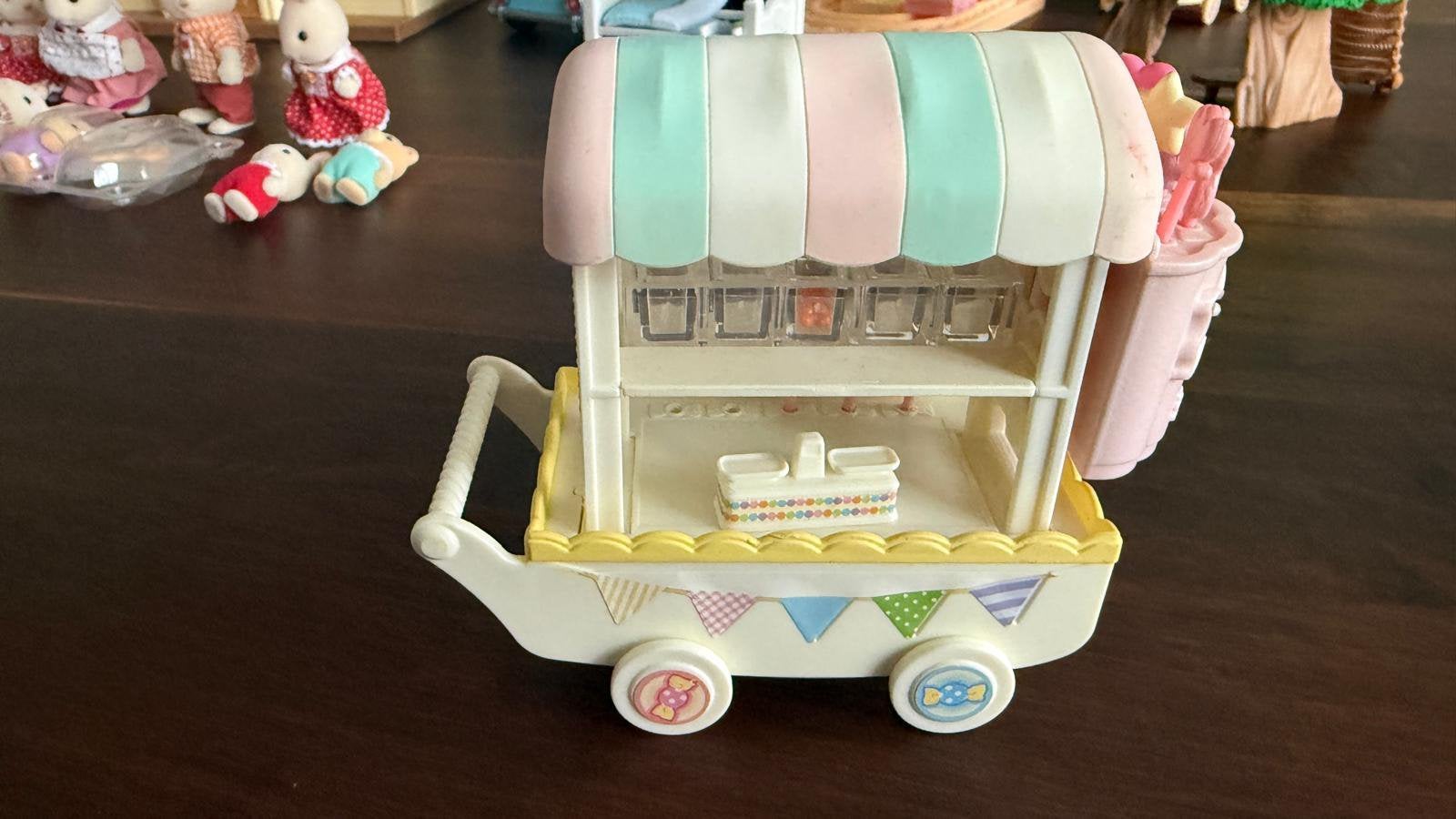 Sylvanian familie candy car, Ophalen of Verzenden, Gebruikt, Poppenhuis