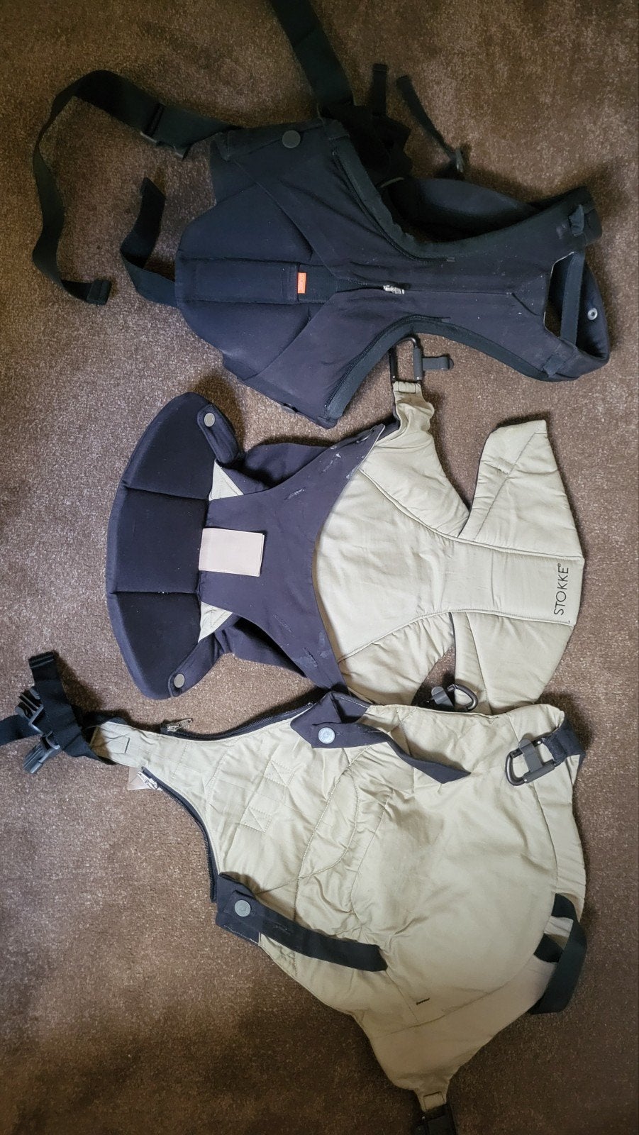 Stokke MyCarrier 3 in 1 draagzak blauw, Ophalen of Verzenden, Buik of Rug, Draagzak, Overige merken
