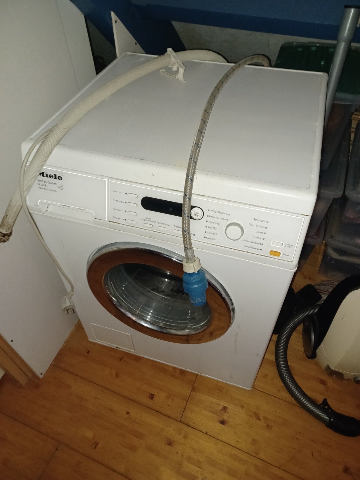 miele wasmachine versleten rubbers, Ophalen, Niet werkend