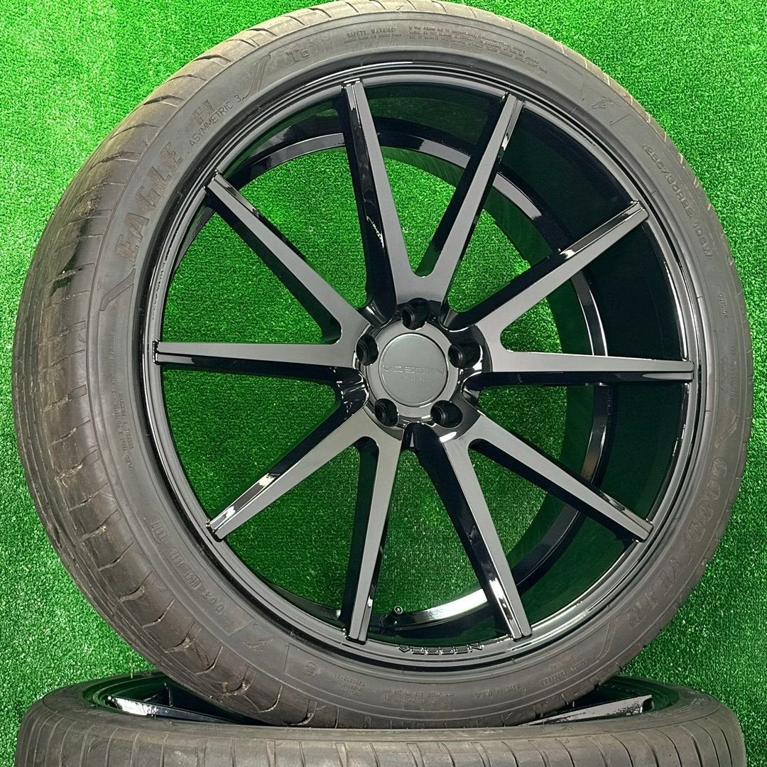 Originele 22 inch Vossen VFS-1 velgen met banden Audi Q7 SQ7, Auto-onderdelen, Gebruikt, -, 285 mm, -