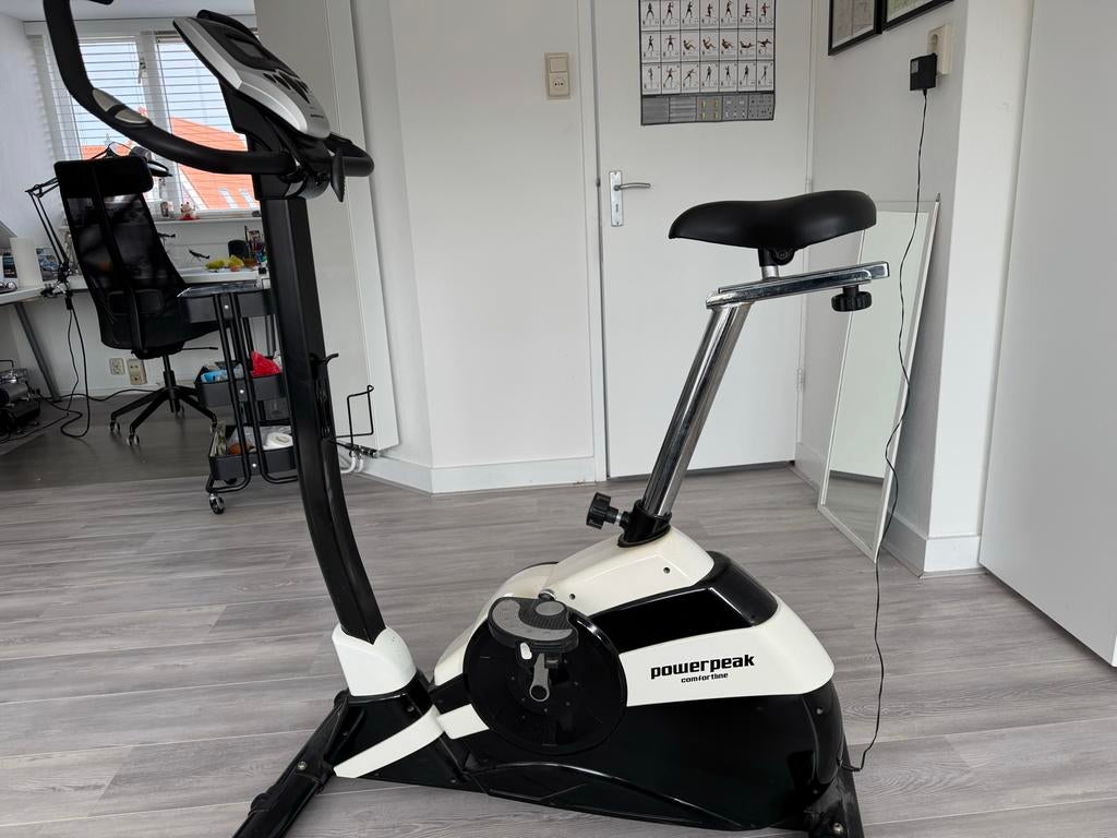 Powerpeak Comfortime Hometrainer - Zo goed als nieuw, Ophalen, Zo goed als nieuw, Metaal, Benen