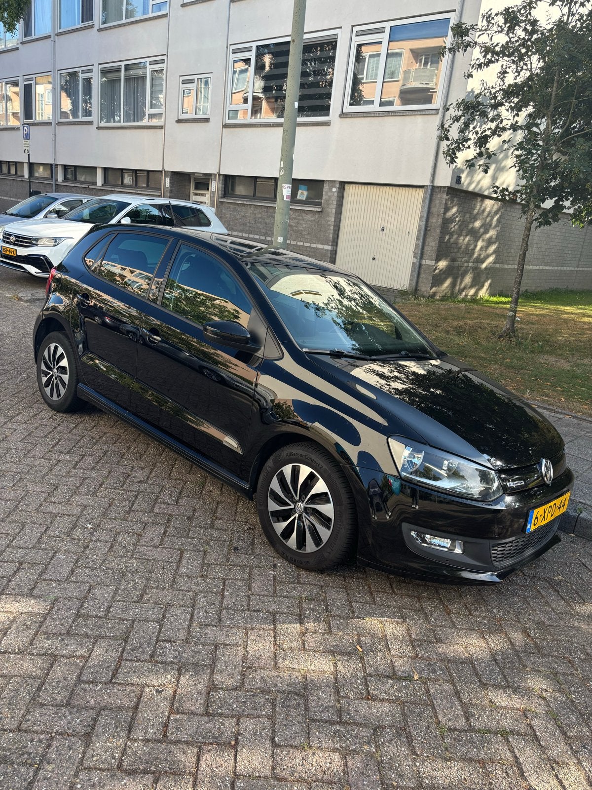 Volkswagen Polo 1.4 TDI 55KW BMT 2014 Zwart, Auto's, Voorwielaandrijving, 74 pk, 580 kg, Zwart