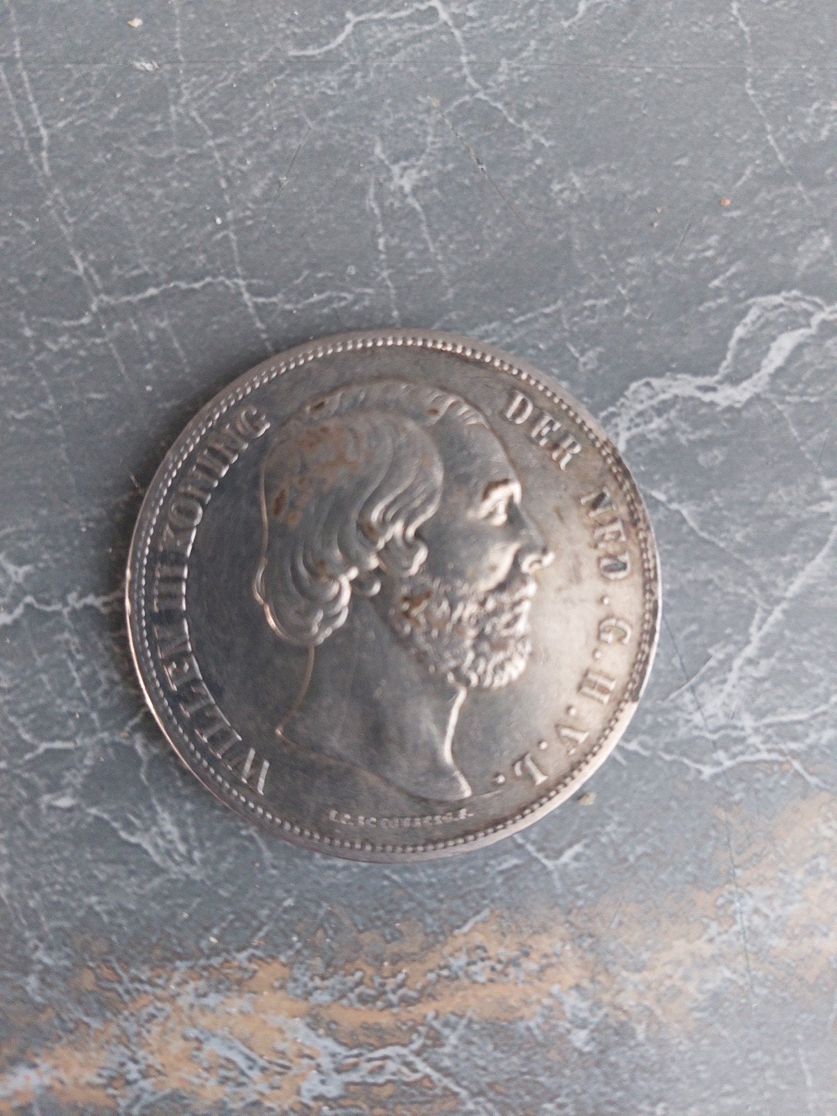Zilveren 2½ Gulden Koning Willem III 1862, Ophalen of Verzenden