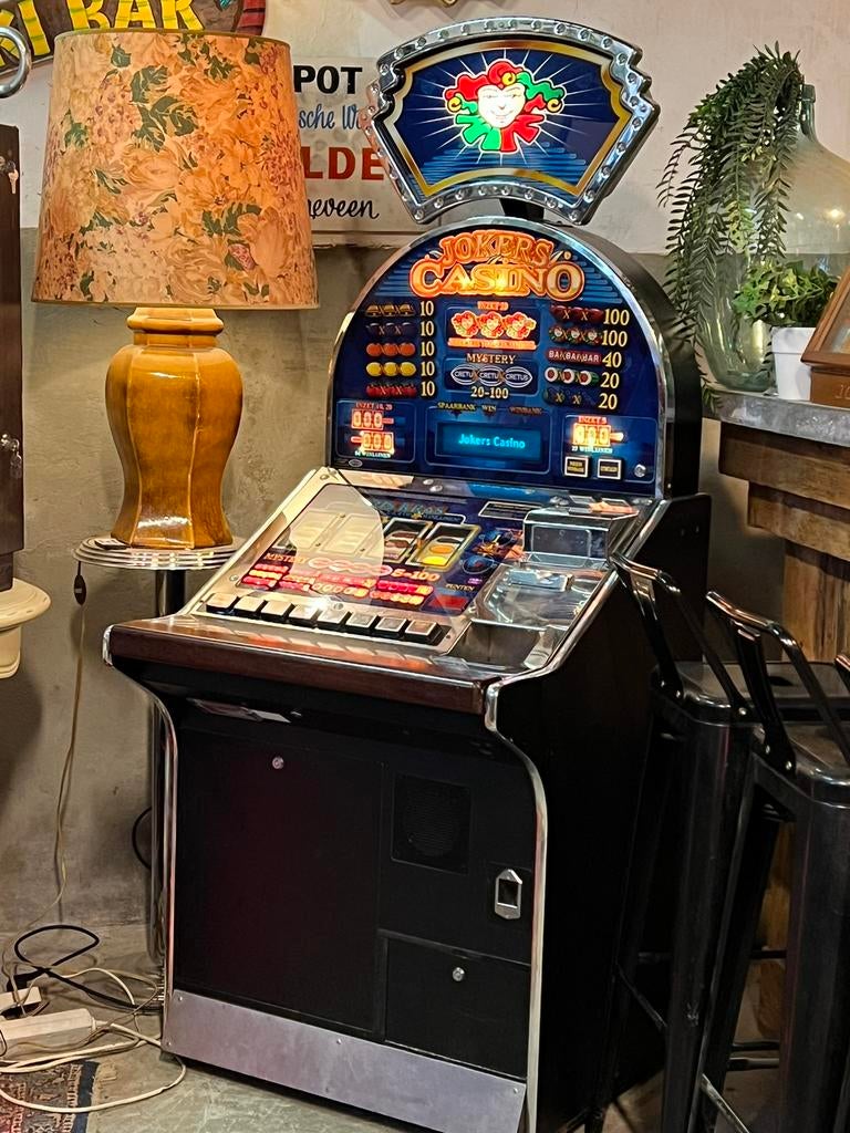 Casino gokkast met topkast euros, Verzamelen, Automaten | Gokkasten en Fruitautomaten, Zo goed als nieuw, Ophalen
