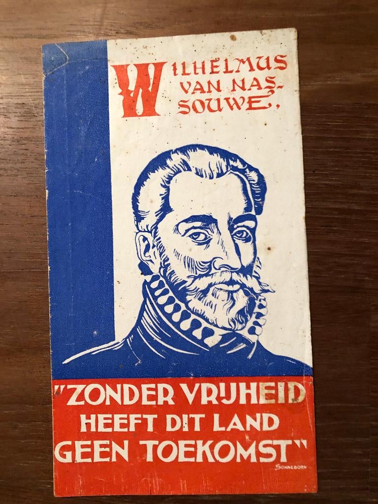 Indië. Bijzonder  Folder van de Nederlandsche Beweging voor, Verzenden, Nederland, Boek of Tijdschrift