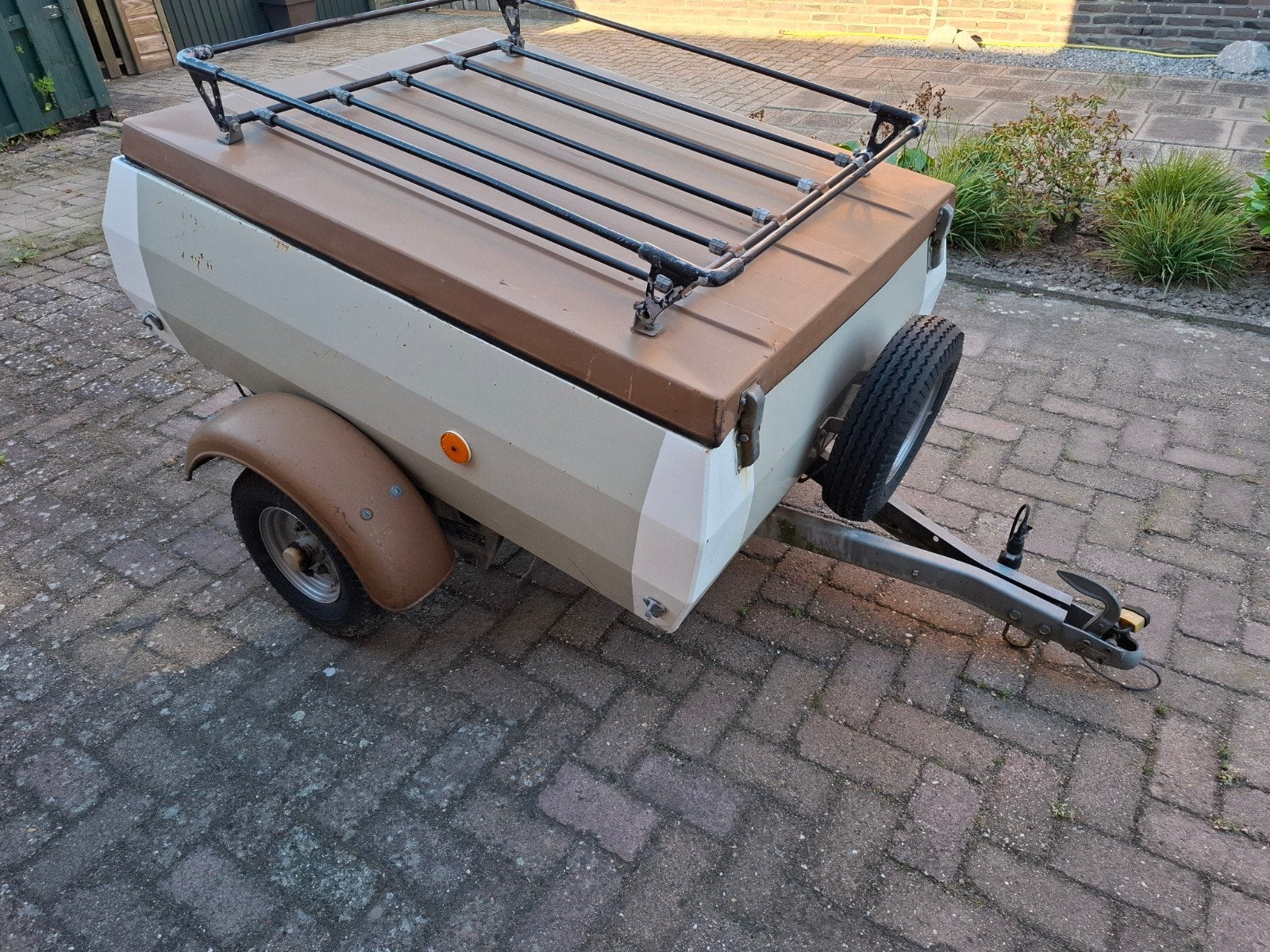Kleine afsluitbare aanhanger, Auto diversen, Aanhangers en Bagagewagens, Ophalen, Gebruikt