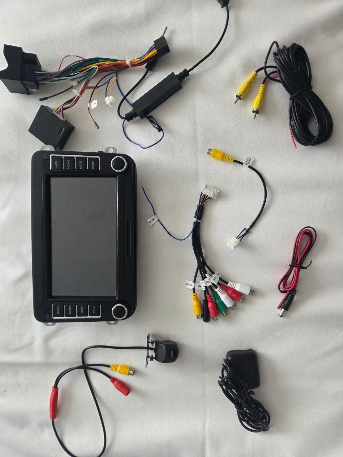 Carplay Android multimediasysteem compleet + camera set!, Ophalen of Verzenden, Nieuw
