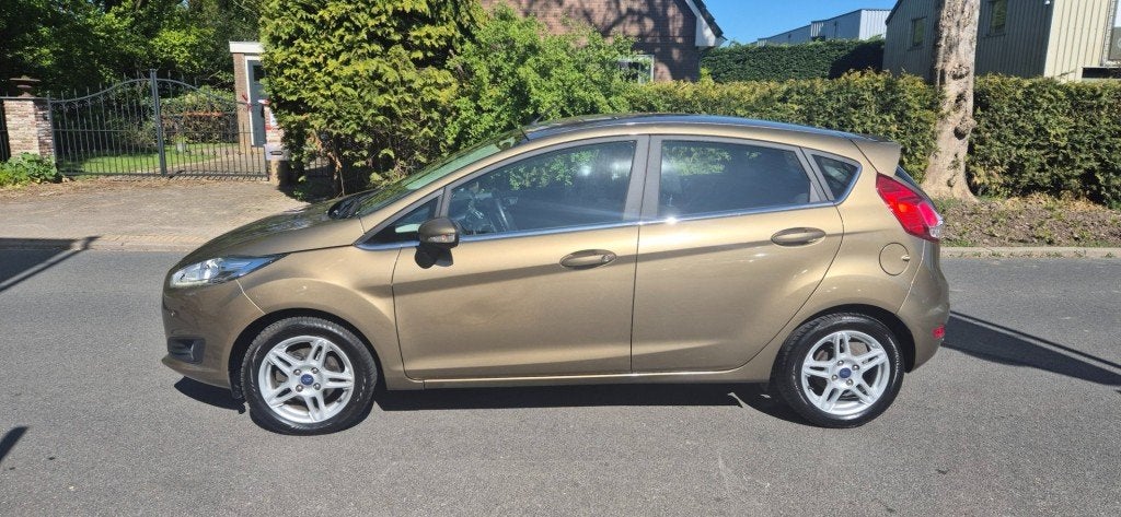 Ford FIESTA 1.6 Ti-VCT Titanium*automaat*NAP*ECC*Lichtmetaal, Auto's, Huisgarantie, 4 cilinders, Origineel Nederlands, Bedrijf