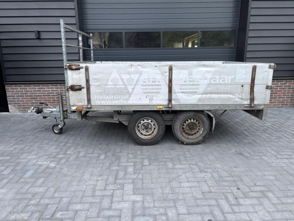 Plateauwagen aanhanger aanhangwagen tandemasser opknapper, Gebruikt