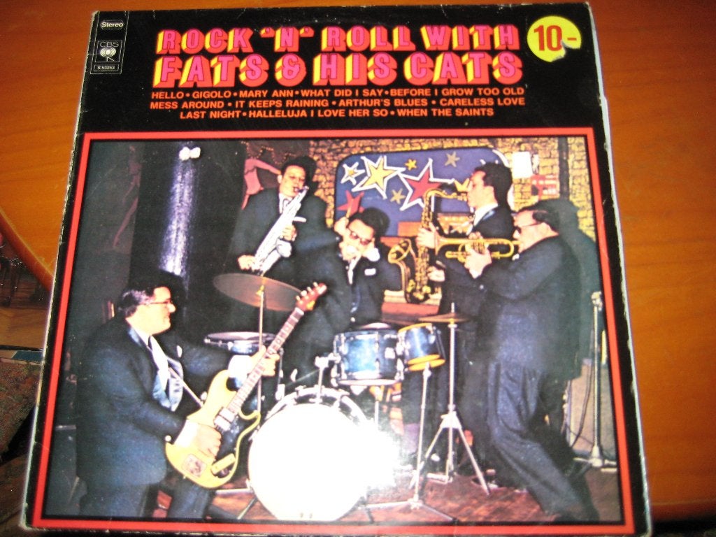 LP, Rock ´n Roll with Fats + his Cats (NO13), Ophalen of Verzenden, Zo goed als nieuw, Rock, LP