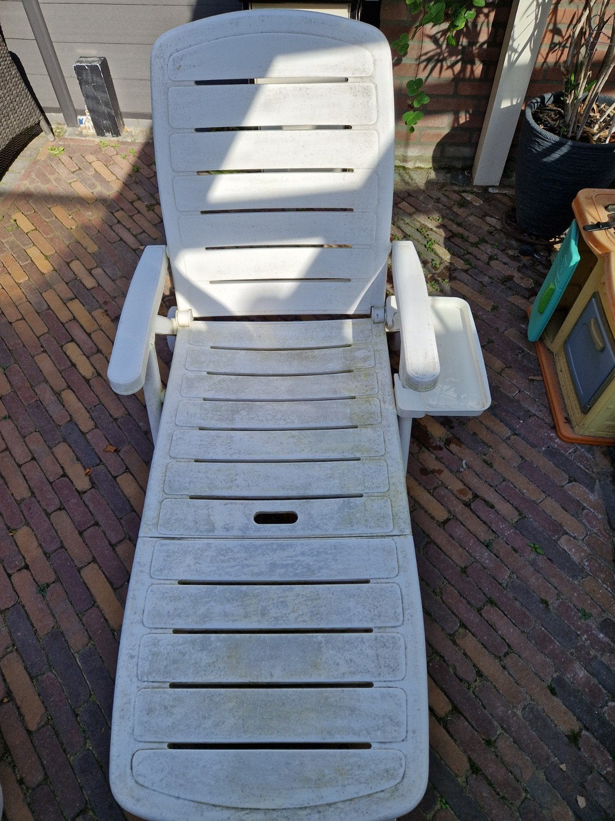 hartman lig bed, Tuin en Terras, Ophalen, Gebruikt, Kunststof