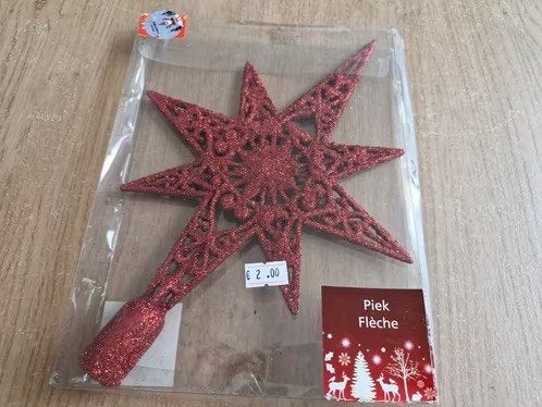 Rode ster piek h, Diversen, Kerst, Evora, Onbekend, Nieuw, Ophalen of Verzenden