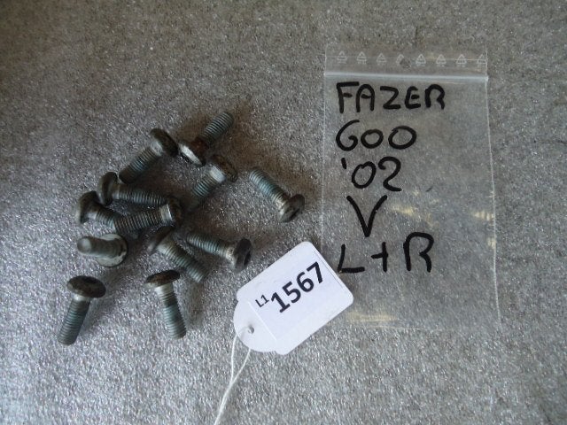 FZS600 1998 - 2000 Yamaha Bout Bout remschijf D1-12132