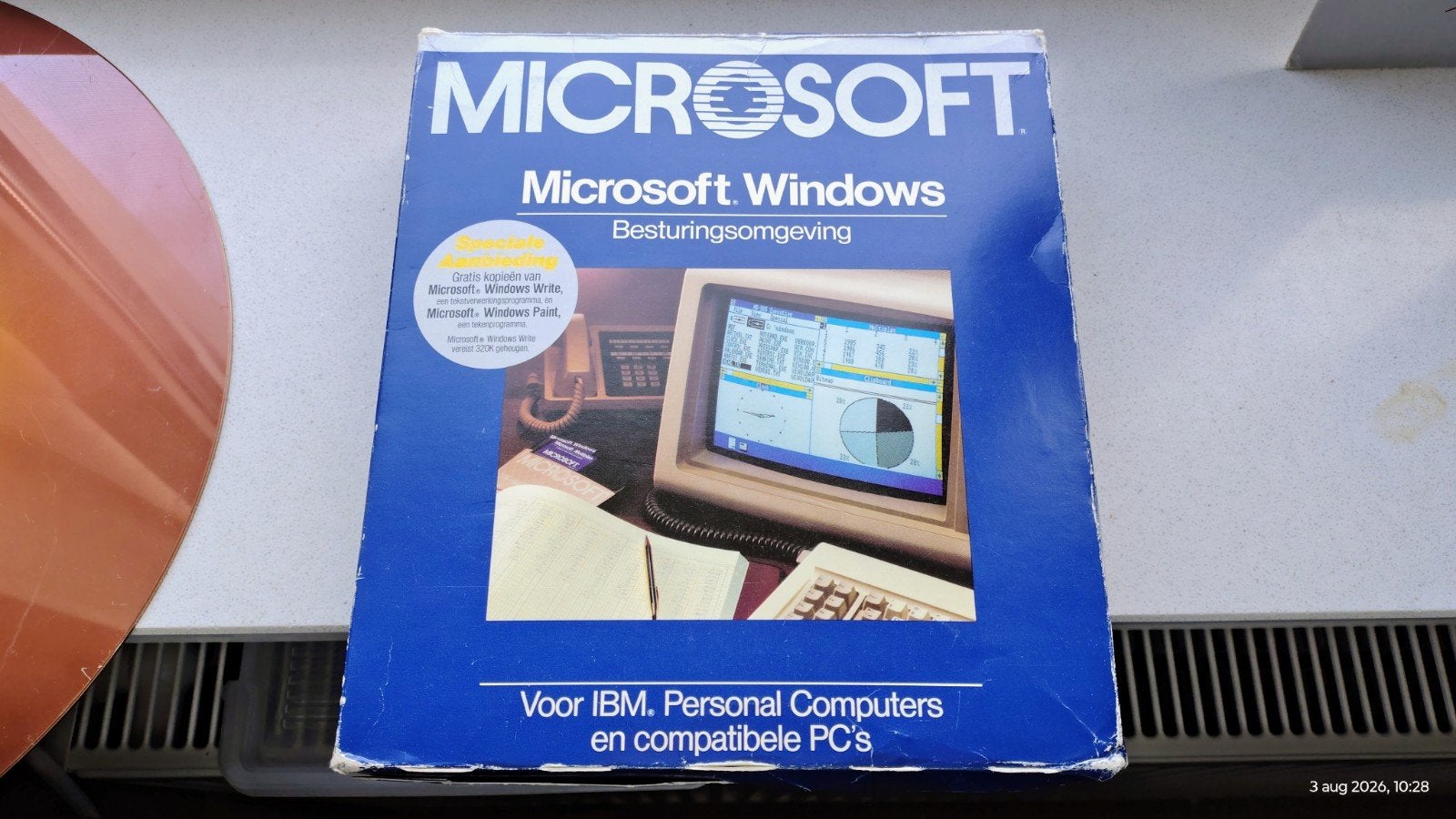 Vintage !! Complete set Windows 1.03 !!, Computers en Software, Besturingssoftware, Verzenden, Zo goed als nieuw, Windows
