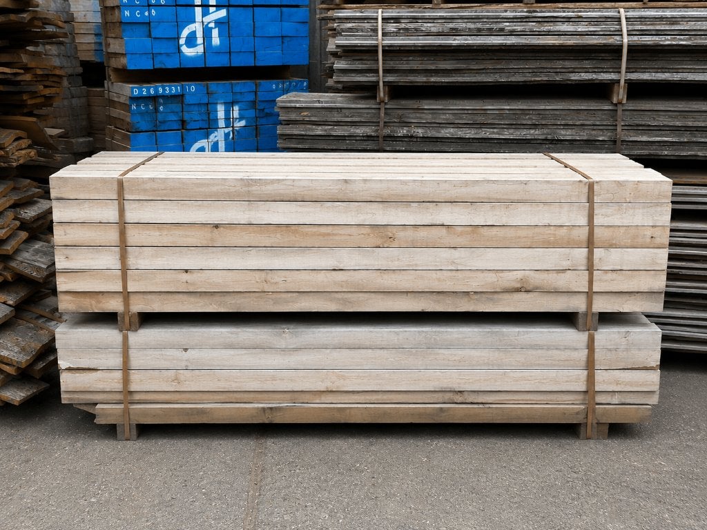 Hardhouten balken 140x80 mm | Diverse lengtes, Doe-het-zelf en Verbouw, Hout en Planken, Ophalen, Zo goed als nieuw, 200 tot 250 cm