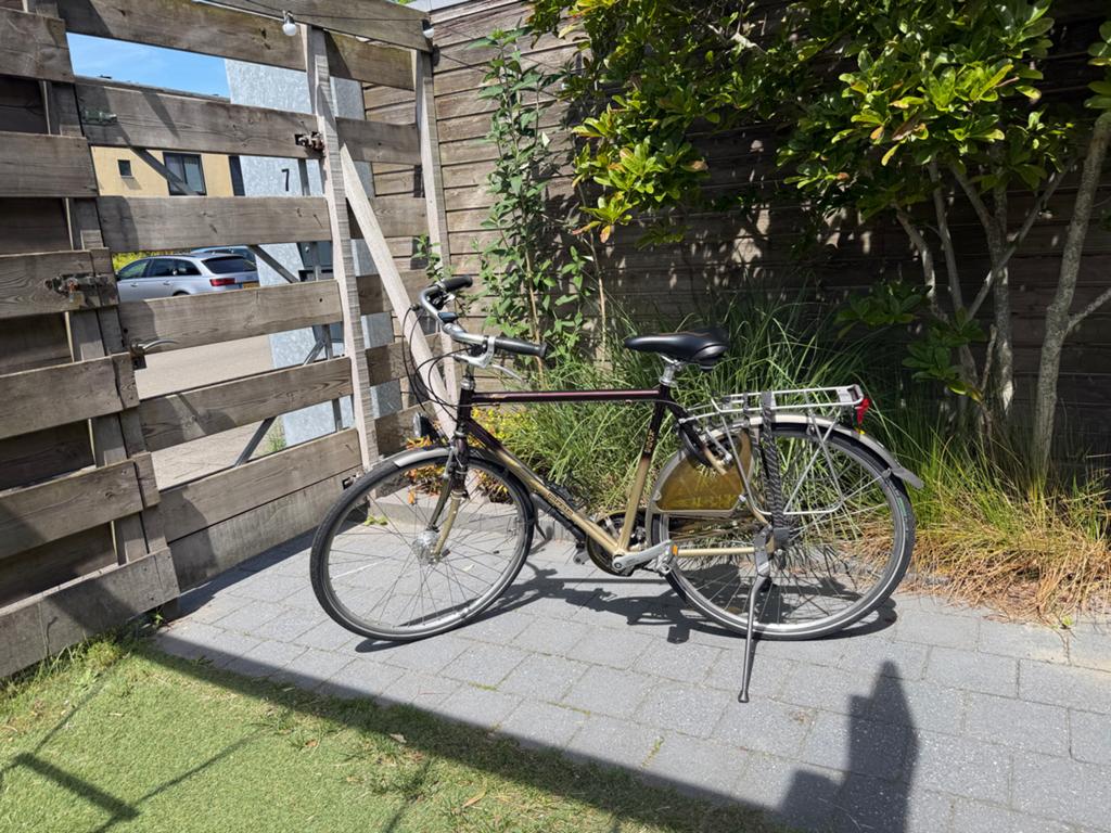 Koga Miyata Roadrunner herenfiets, Gebruikt, Velgrem, Versnellingen, 53 tot 57 cm