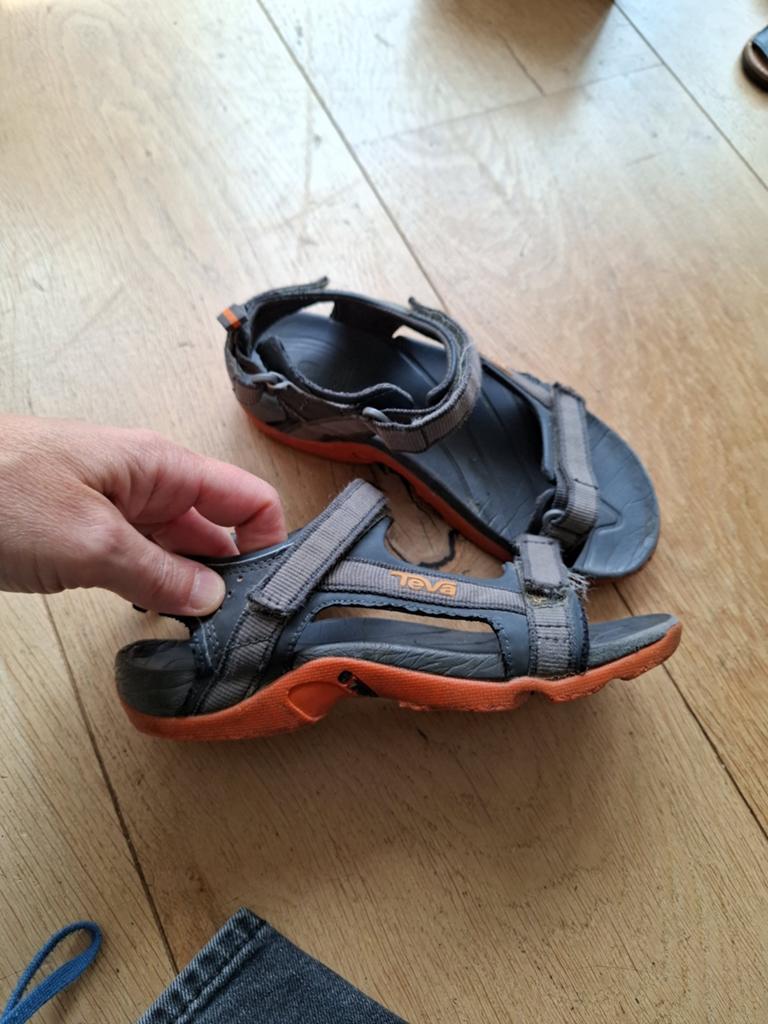 Teva sandalen maat 36.5/37, Teva, Grijs, Gedragen, Sandalen of Muiltjes