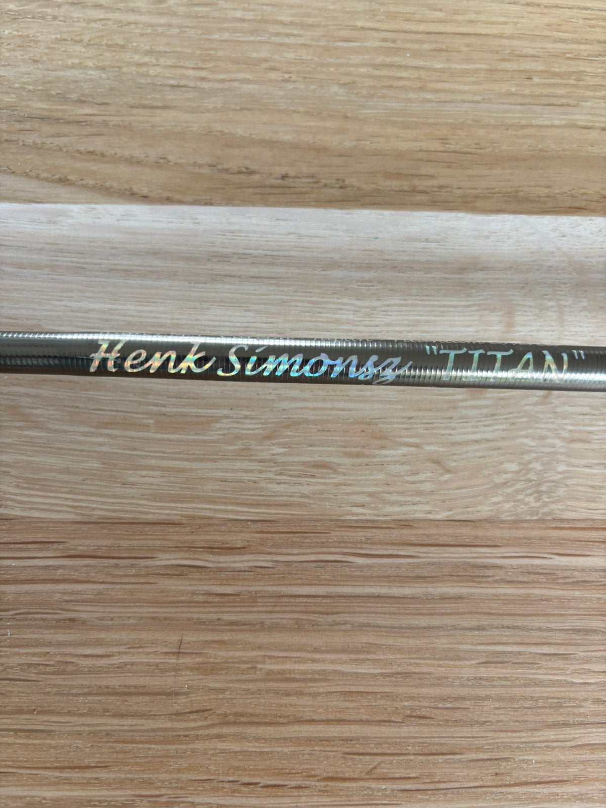 Spro Henk Simonsz Titan180 verticaal hengel, Ophalen, Gebruikt, Werphengel