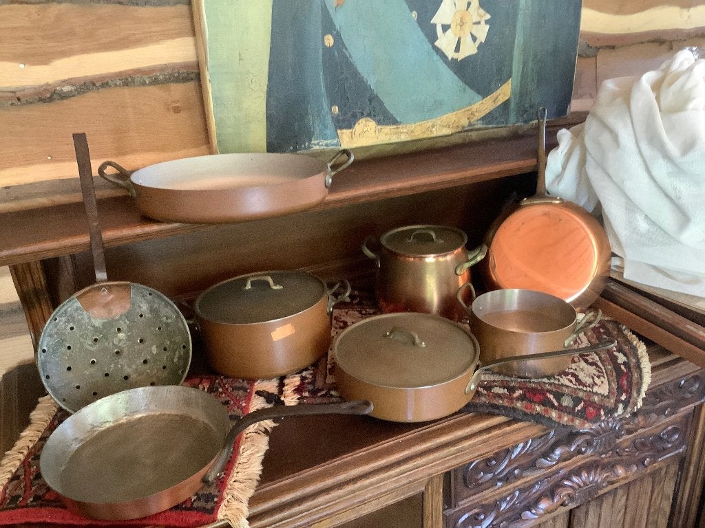Diverse Koperen pannen, Antiek en Kunst, Antiek | Koper en Brons, Ophalen