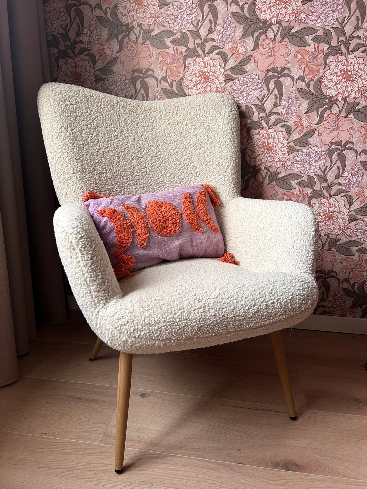 Fauteuil Hundested Jysk teddy, Ophalen of Verzenden, Zo goed als nieuw, 75 tot 100 cm, 50 tot 75 cm