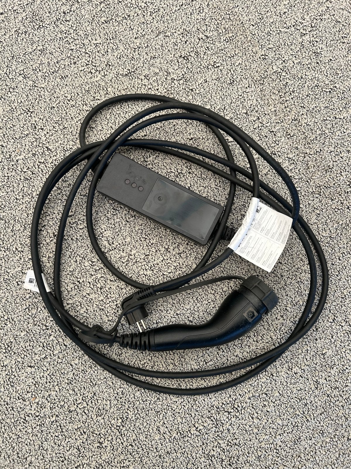 Aptiv EV Laadkabel 6 meter lang Type 2 naar Schuko (Mode 2), Ophalen of Verzenden, Gebruikt