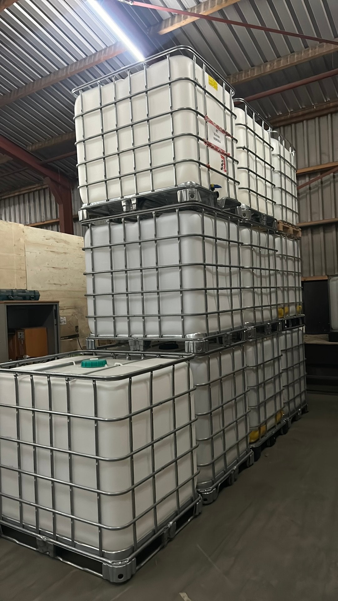 Zeer nette ibc containers, 150 liter of meer, Ophalen of Verzenden, Zo goed als nieuw