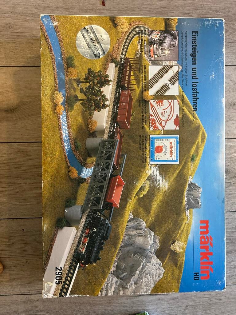 Märklin Treinset H0 - Compleet met locomotief en rails, Wisselstroom, Ophalen of Verzenden, Analoog, Märklin