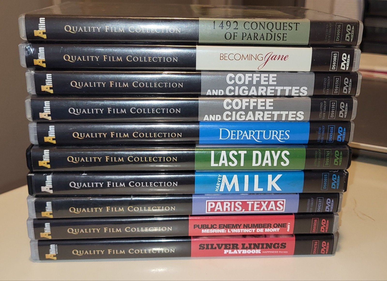 9 Arthouse / Filmhuis films op DVD - Quality Film Collection, Ophalen, Drama, Overige gebieden, Zo goed als nieuw