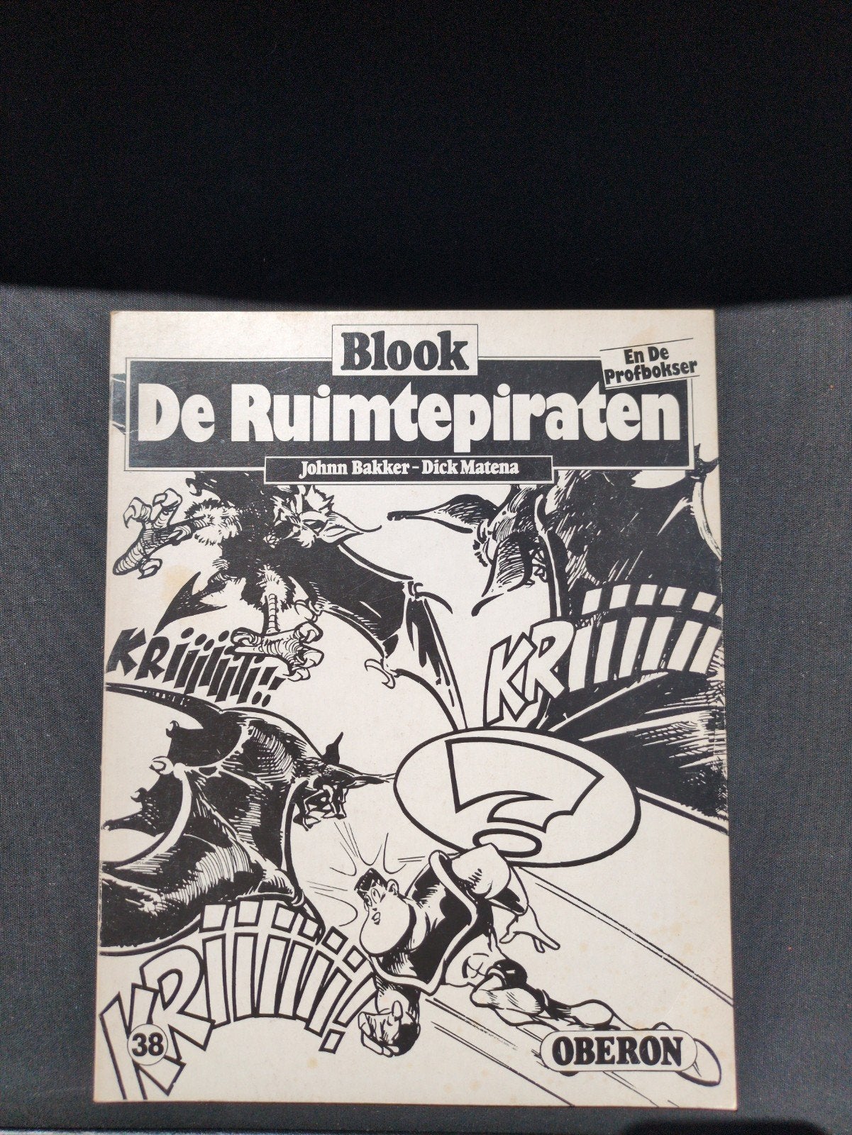 Stripalbum Blook: De Ruimtepiraten en de Profbokser (1980), Gelezen, Eén stripboek, John Bakker, Dick Matena, Ophalen of Verzenden