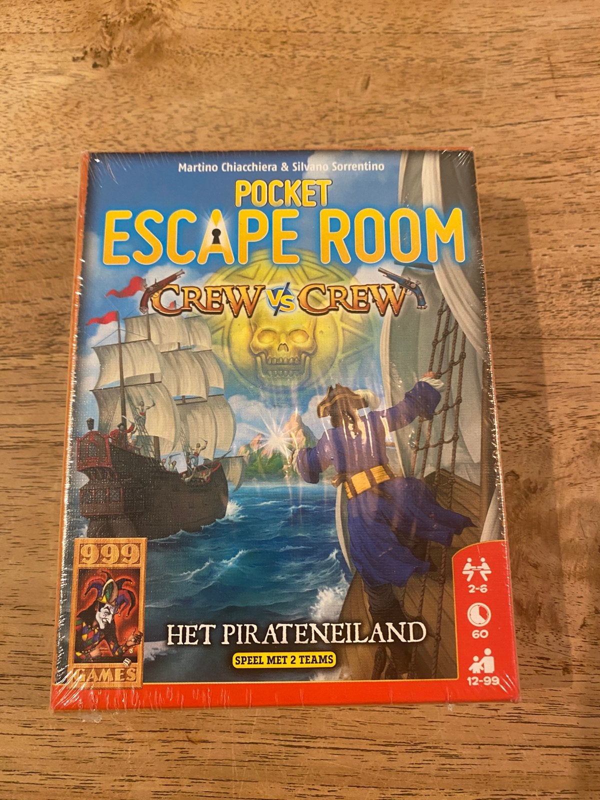 999 games Pocket Escape Room Crew Het pirateneiland NIEUW, Ophalen of Verzenden, Nieuw