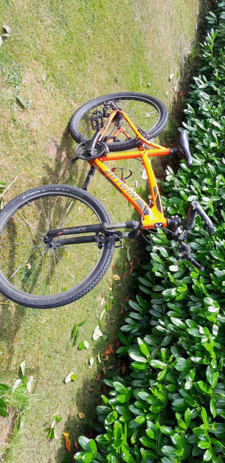 B'Twin Rockrider 340 26" Mountainbike, Gebruikt, Hardtail, Ophalen, Overige merken