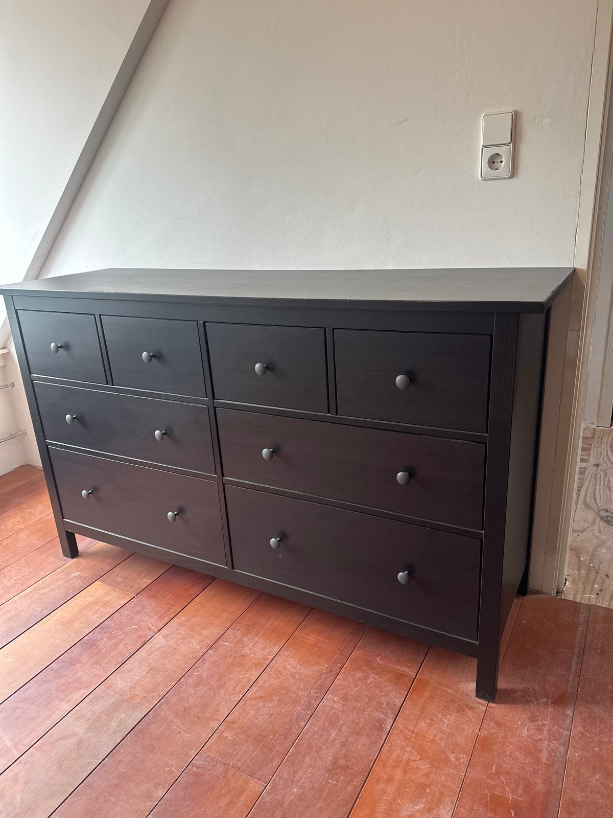 IKEA Hemnes ladekast met 8 lades in nette staat, Ophalen, Gebruikt, 5 laden of meer, Minder dan 100 cm