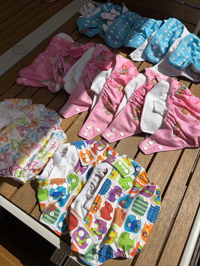 Wasbare mooie luiers set 45 stuks, Kinderen en Baby's, Kinderspulletjes, Ophalen, Gebruikt