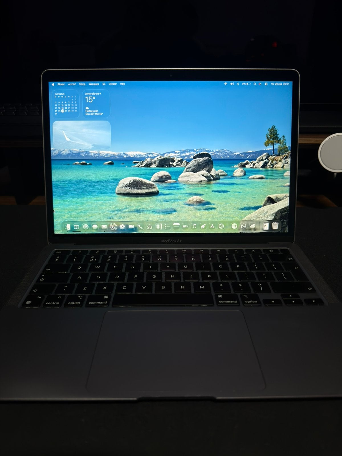 MacBook Air M1 13” | 16GB ram | 1TB SSD, 1 TB of meer, Qwerty, 13 inch, Ophalen of Verzenden