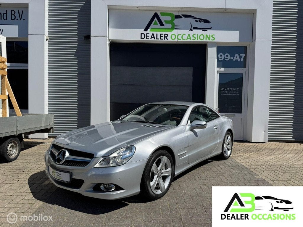 Mercedes SL 500 CabrioAutomaat,voll optie,Prachtige Staat, Auto's, Mercedes-Benz, Gebruikt, Overige carrosserieën, Navigatiesysteem