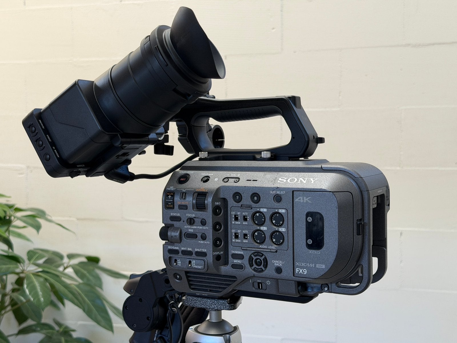 Sony PXW-FX9 compleet origineel + 152GB Sony XQD