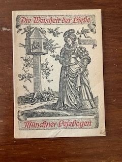 antiek Duits boekje: Münchner Lesebogen Nr.96 / rond 1942, Antiek en Kunst, Ophalen, Walter Schmidkunz
