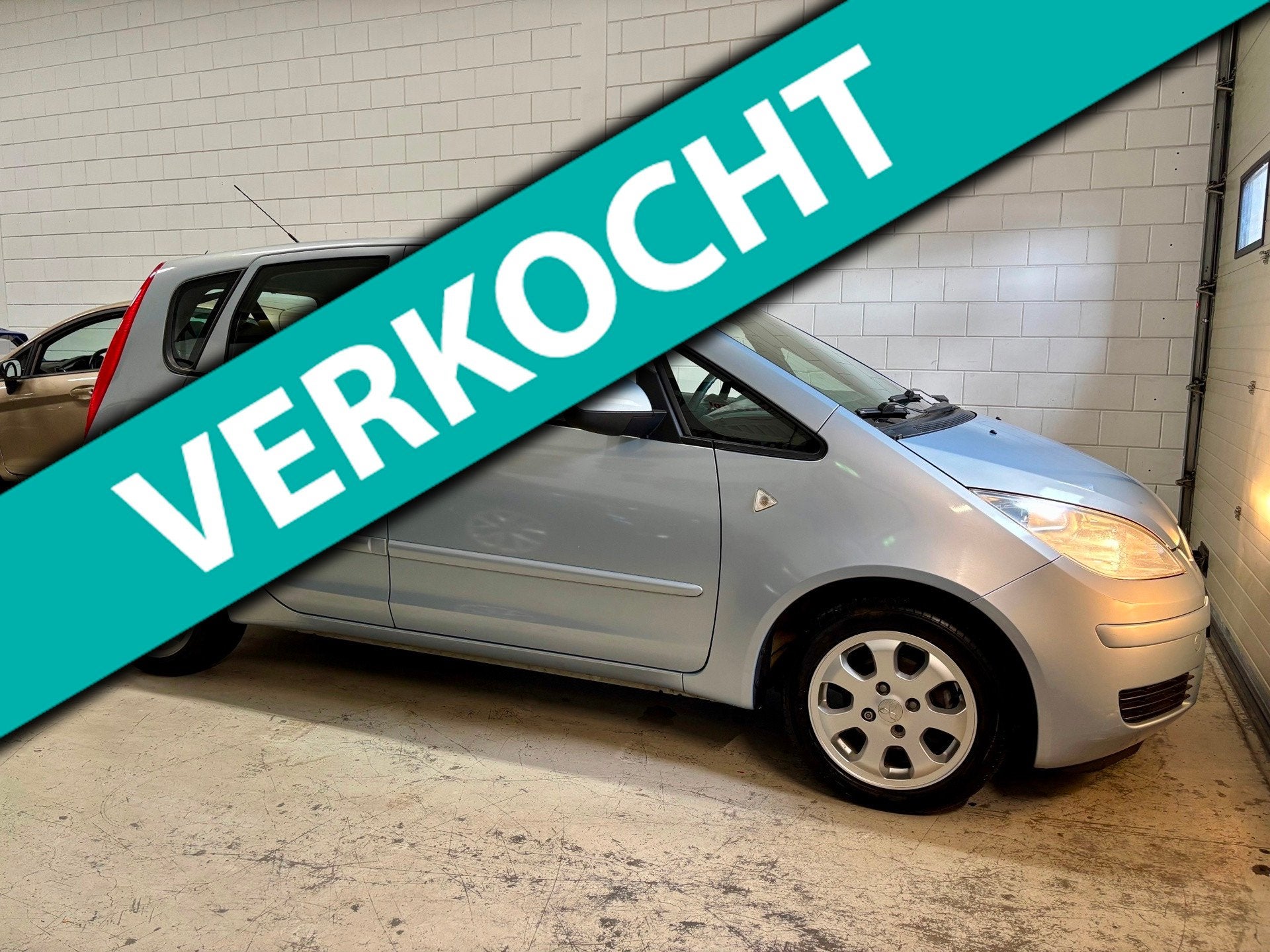 Mitsubishi Colt 1.3 Invite Bj.07|Lmv|Airco|Nwe APK !, Auto's, Stof, Gebruikt, 31 €/maand, Blauw