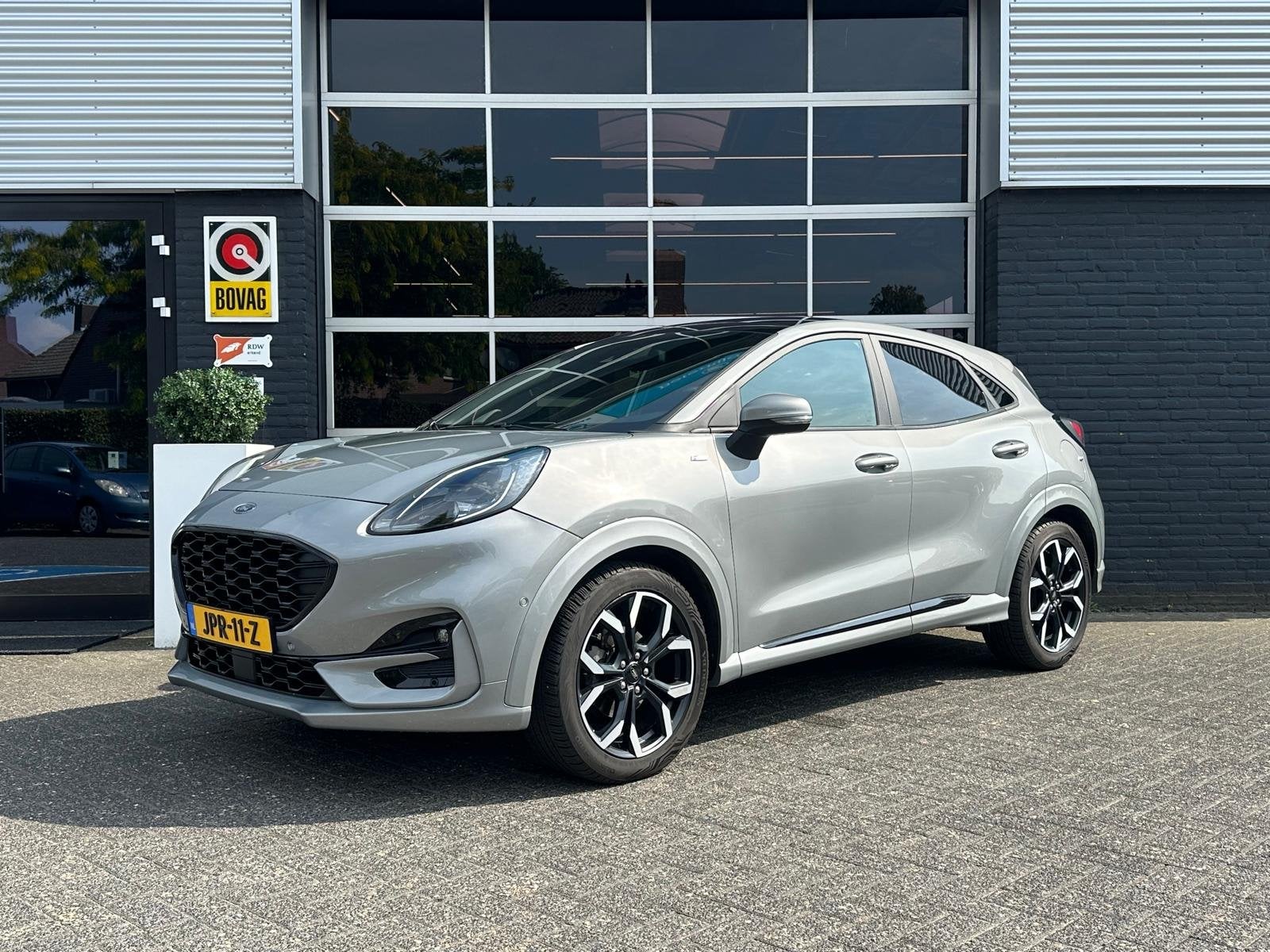 Ford Puma 1.0 ST-Line Automaat, Bluetooth, Cruise, Lane, Pan, Auto's, Automatische klimaatregeling, 1226 kg, Leder, Bedrijf