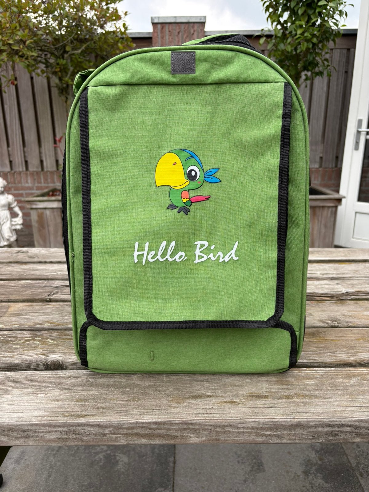 Hello bird reistas, Ophalen, Zo goed als nieuw