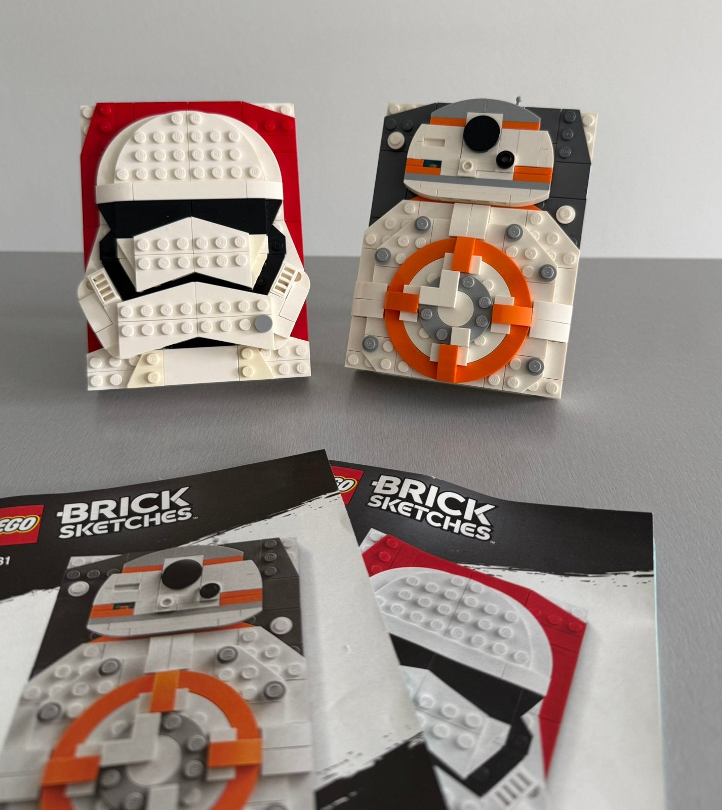 LEGO Star Wars BB-8 (40431) & Stormtrooper (40391) + Boekjes, Kinderen en Baby's, Speelgoed | Duplo en Lego, Overige thema's, Compleet