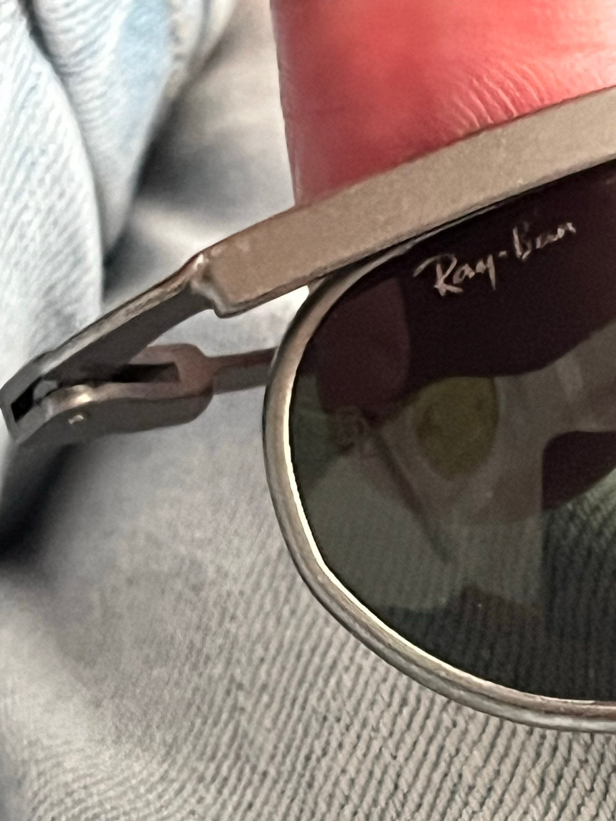 Ray-Ban zonnebril, gebruikt, met etui, Ophalen, Gebruikt, Zonnebril, Ray-Ban