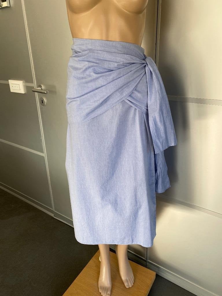 J370 Nieuw: Hunkydory maat XS/S=34/36 rok rokje licht-blauw, Blauw, Nieuw, Ophalen of Verzenden, Hunkydory