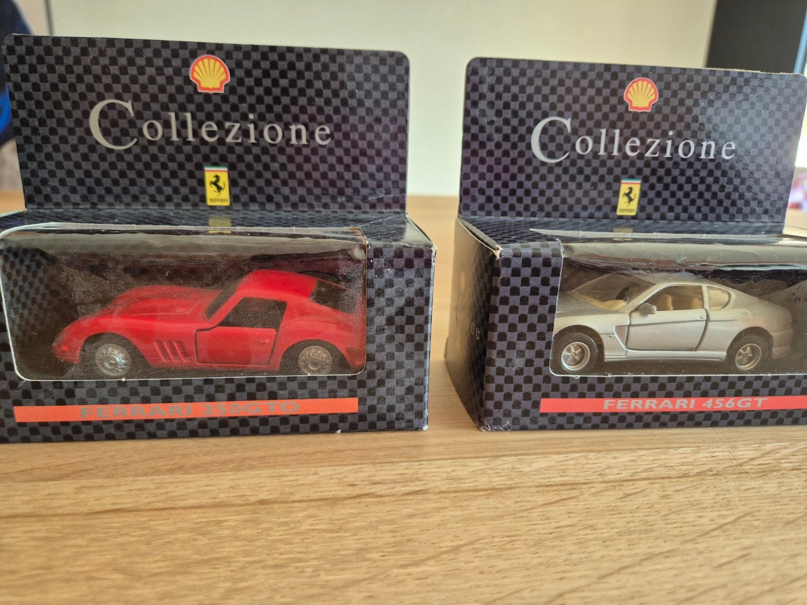 Ferrari Shell Collezione modelauto verzameling + doosjes, Ophalen, Bburago